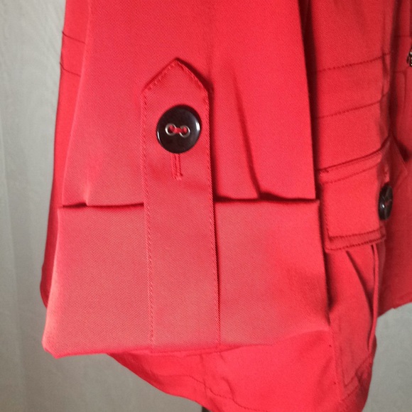Ruby Rd red jacket with pockets - Picture 7 of 10